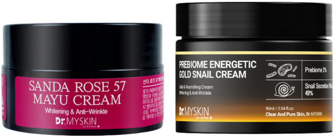 골드 달팽이 영양 보습 크림90ml + 로즈 마유 수분 크림70ml 세트, 1개