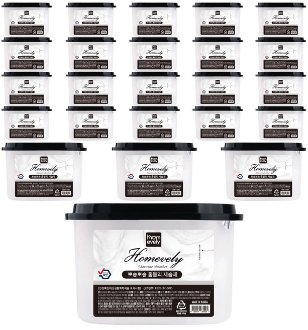뽀송뽀송 홈블리 제습제, 300g, 24개