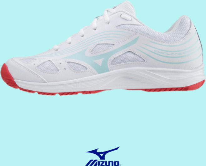 미즈노 배드민턴화 사이클론스피드3 화이트민트 V1GA218010