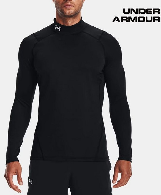 [백화점 정품] 언더아머 Under Armour 남성 ColdGear 피티드 모크 1366066-001