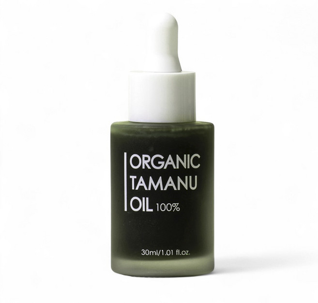 유기농 타마누오일 얼굴용 비정제 100%, 1개, 30ml