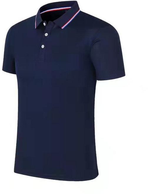 小蘭優購 工作服POLO衫 短袖翻領 速乾透氣情侶POLO衫