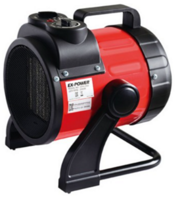 이엑스파워 팬히터 온풍기 EFH-2000/2kw, 이엑스파워 팬히터 3kw, 1개