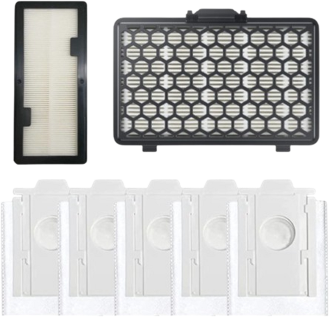 비브랜드 삼성 비스포크 제트봇 청정스테이션 필터 먼지봉투 호환 부품, 1세트, 소모품