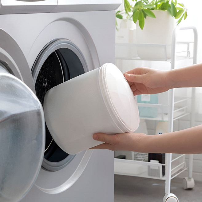 레노포프 무형광 브라망 속옷 브레지어 빨래망 소형 건조기망 세탁망, 1개, 화이트