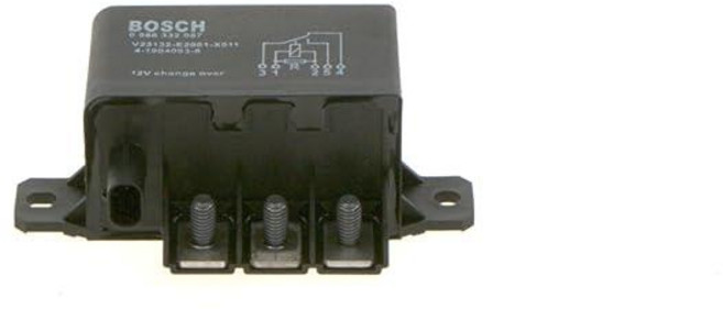 BOSCH 0986332087 체인지 오버 파워 릴레이 - 12V 150/150 A 싱글