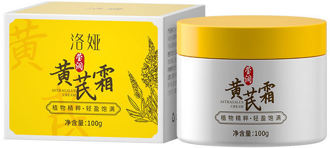 洛姬 黃芪霜 植物精粹·輕盈飽滿, 100g, 3件