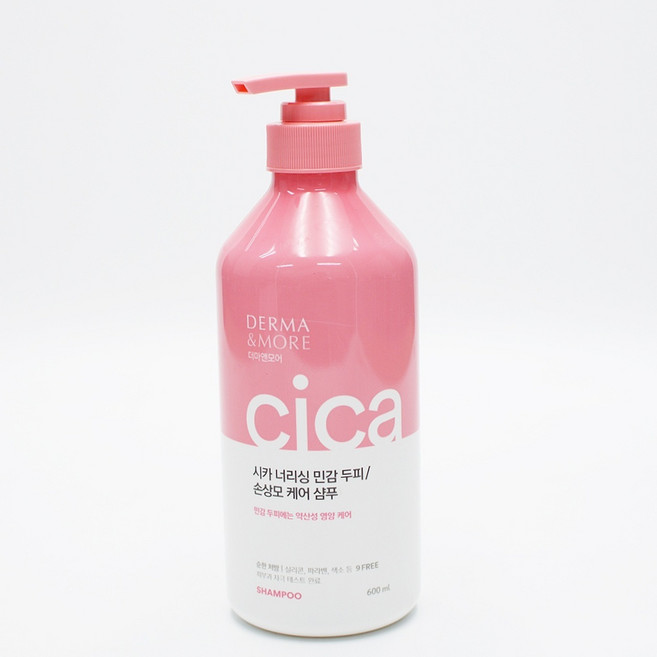 손상모 시카 너리싱 케어 샴푸 600ml, 1