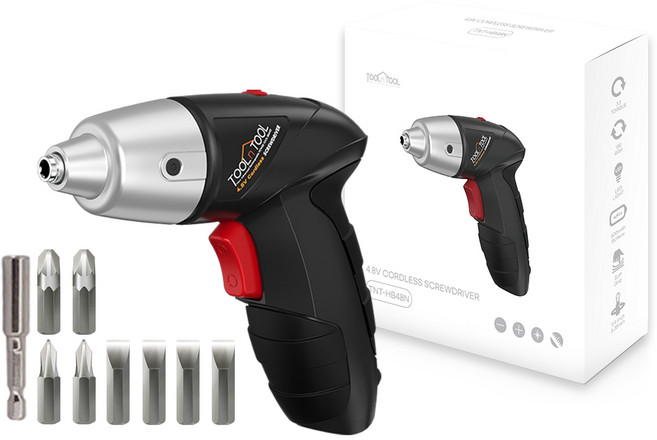툴앤툴 4.8v 무선전동공구드라이버 TNT-HB48N, 1개