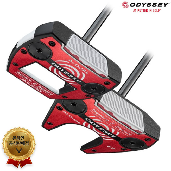 캘러웨이 오디세이 S2S 제로토크 AI-DUAL 퍼터 (SEVEN JAILBIRD), 세븐 오버사이즈그립_34