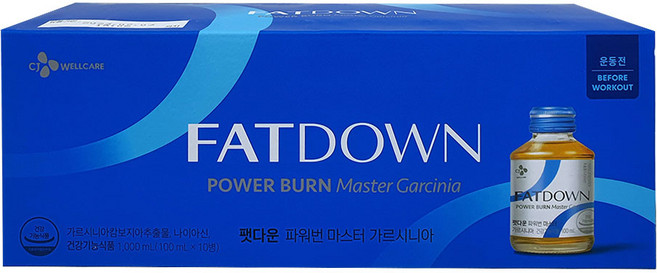 이너비 팻다운 파워번 가르시니아 10p, 1L, 1박스