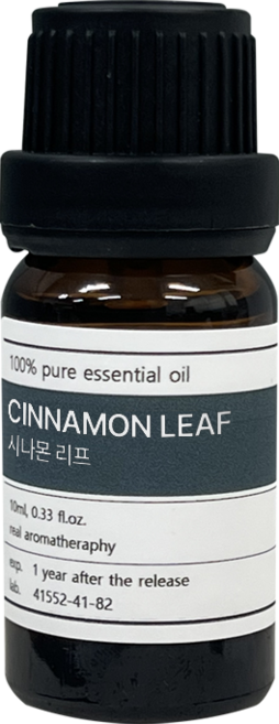 천연 아로마 에센셜 오일 모음 47종, 1개, 10ml, 시나몬 리프