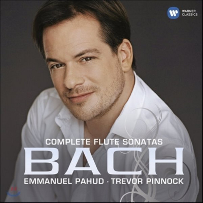 [CD] Emmanuel Pahud 바흐: 플루트 소나타 전곡 - 엠마누엘 파후드 (Bach : Complete Flute Sonatas)