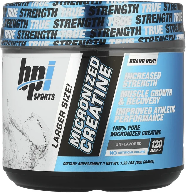 새해 건강을 선물하세요 BPI Sports 미분화된 크레아틴 리미티드 에디션 무맛 1.32 lbs (600 g) 특별관리진행, BPISports미분화된크레아틴리미티드에디션무맛132l, 600g, 1개 - 쿠팡