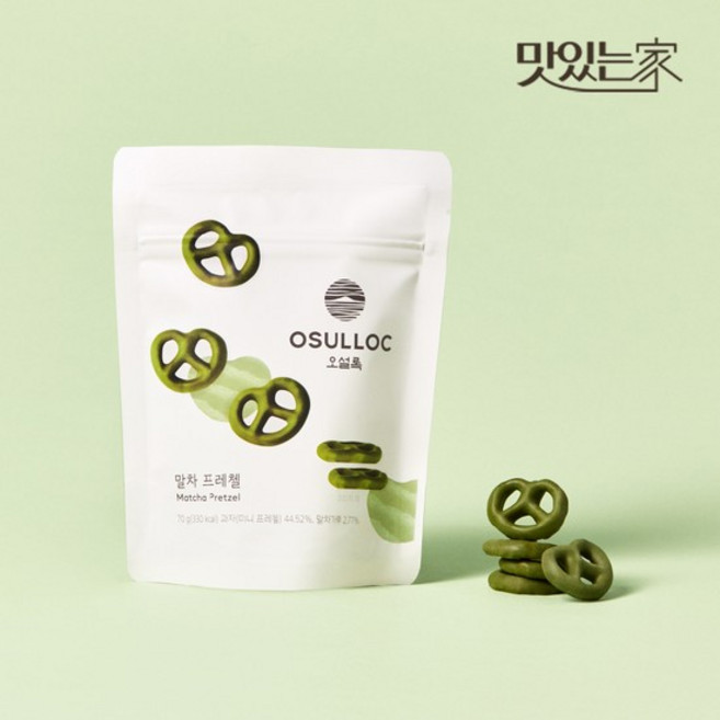 오설록 말차 프레첼 70g, 1개