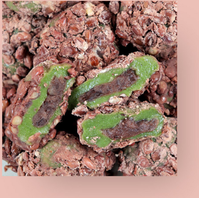 제주사월 팥 오메기떡 부직포 개별포장 제주도특산품 제주직송택배 25개입, 25개, 60g