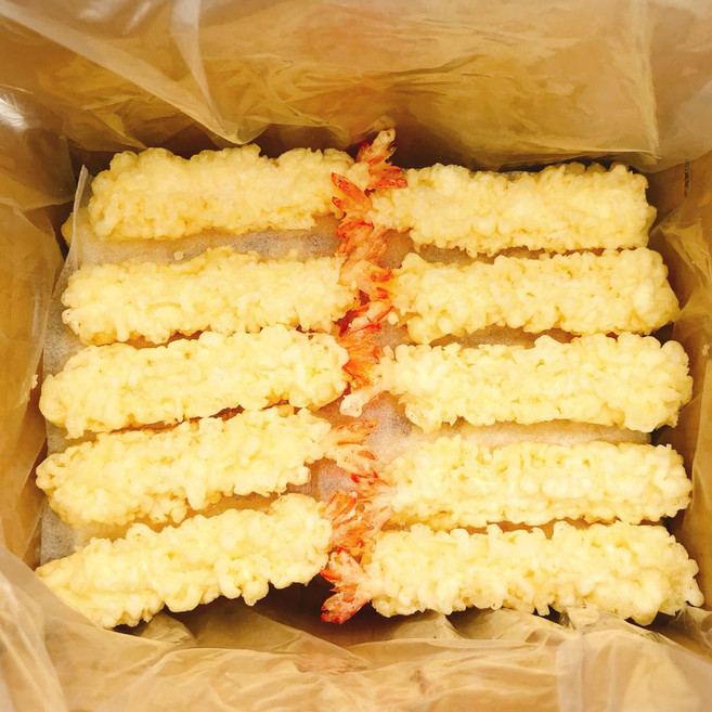 일본식튀김 덴뿌라새우 570g 1팩 30마리 꽃튀김용새우튀김, 1