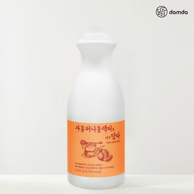 [담다] 자몽허니블랙티베이스 자몽허니블랙티를 가득담다, 1개, 1.2L