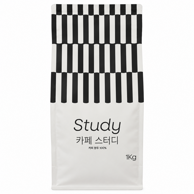 블랙빈스 베트남 로부스타 워시드, 1개, 1kg, 홀빈(분쇄안함)