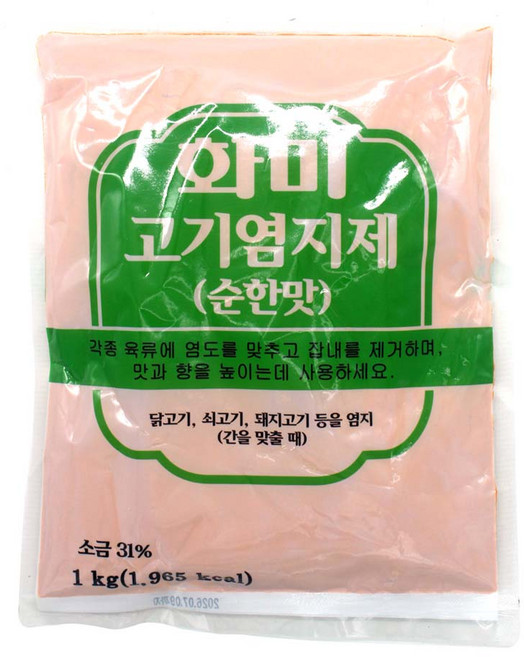 화미 고기염지제 순한맛, 1kg, 10개