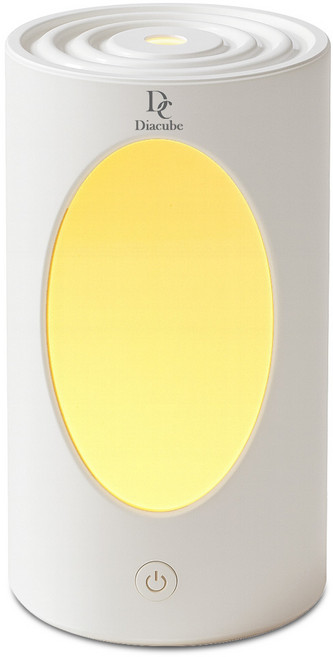다이아큐브 저소음 무드등 초음파 휴대용 충전 무선 가습기 600mL 대용량 탁상용 차량용 캠핑용 사무실 가정용