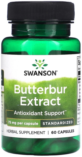 몸관리하세요 겨울입니다 Swanson 머위 추출물 75mg 캡슐 60정 특별관리진행, 1개 - 쿠팡