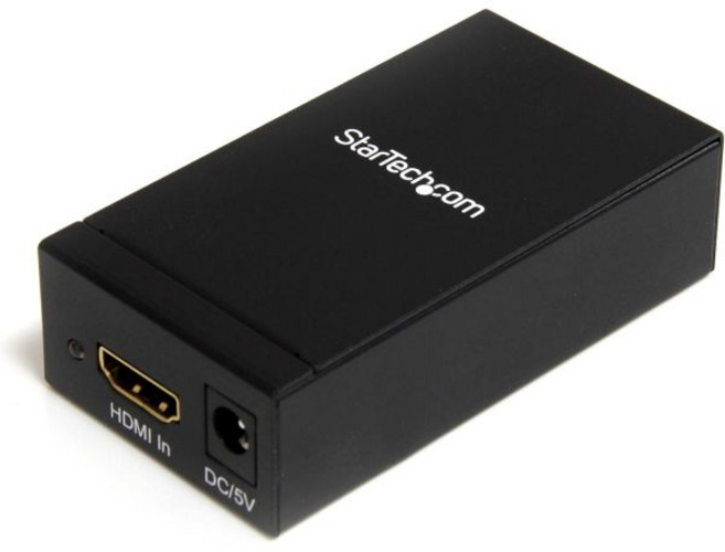 StarTech.com 4K 30Hz HDMI-디스플레이포트 비디오 어댑터 USB 전원 포함 - 6인치 HDMI 1.4 남성 DP 1.2 여성 액티브 모니터 컨버터 HD2DP, HDMI to DisplayPort - 1920x120, HDMI to DisplayPort - 1920x120