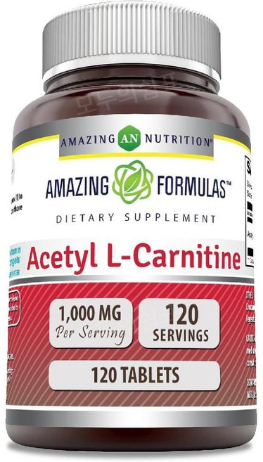 어메이징포뮬러스 아세틸 엘 카르니틴 1000mg 120정, 1개