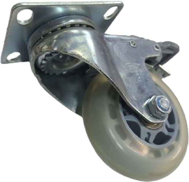 3인치 대차바퀴 인라인바퀴 무소음바퀴 우레탄바퀴 대차600*400용, 1개