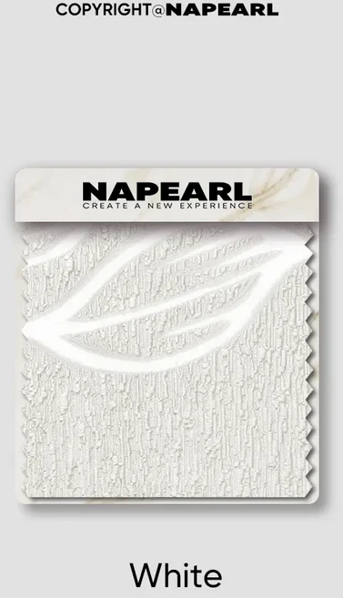 NAPEARL 자카드 리프 디자인 홈 인테리어 커튼 거실 침실 윈도우 트리트먼트 그레이 커튼