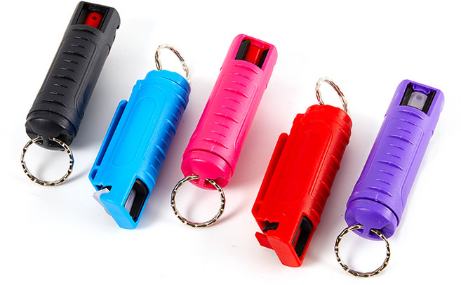 호신용 스프레이 페퍼 여성 안전귀가 괴한 퇴치 호신, 검은색, 1개