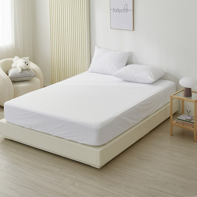 슬립하모니 국산 친환경 무형광 알러지케어 방수매트리스커버 [90~220 사이즈구비]