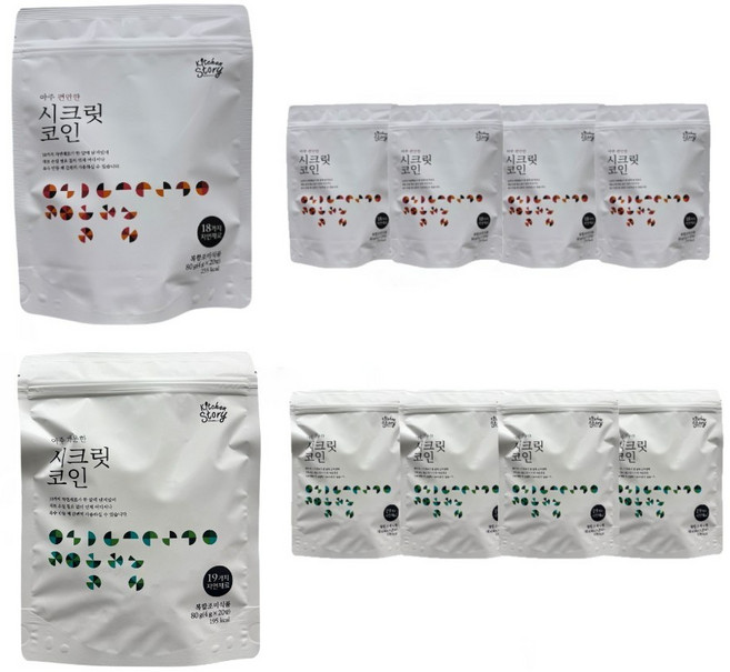 빅마마이혜정 시크릿코인 편안한맛+개운한맛 총200알(편안한맛 100알+개운한맛 100알), 80g, 10개