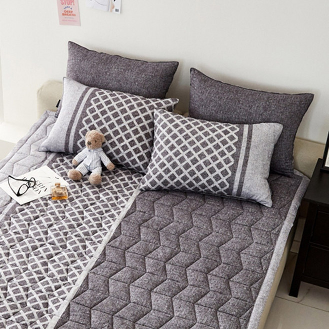 국내제조 진드기방지 향균 이불 다이안 텐셀 100% 사계절 차렵이불 패드