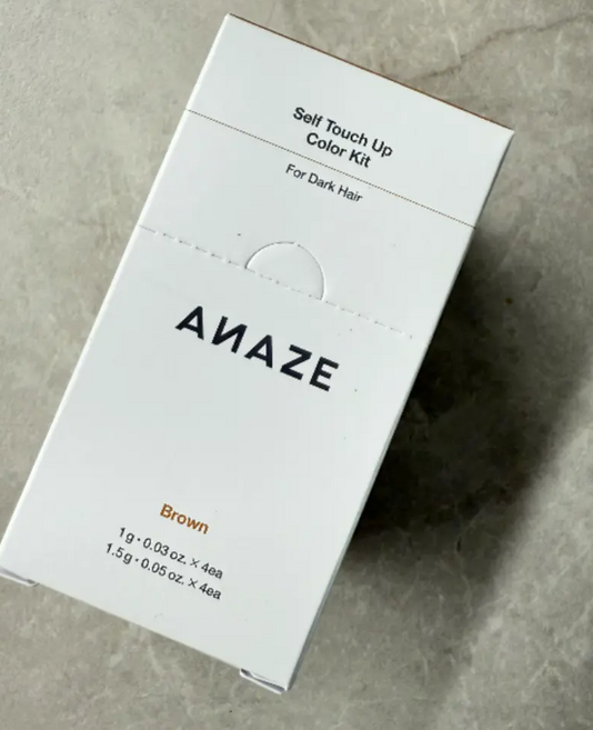 [정품] 어네이즈 셀프 터치 업 컬러 키트 B01 브라운 눈썹톤정리 염색입문템, 1개, 1세트(4개)