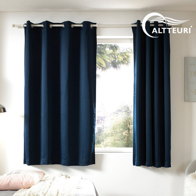 알뜨리 사계절 암막 커튼 창문 거실 방한 방풍 외풍차단 막