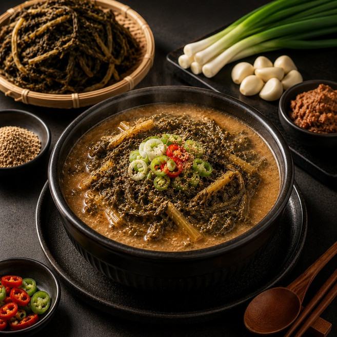 쿡팟 쿡팟 들깨 시래기 된장국 500g