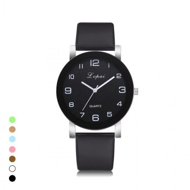 저소음 수능 모의고사 손목시계 아날로그 자격증시험 시계 학생시계ERU