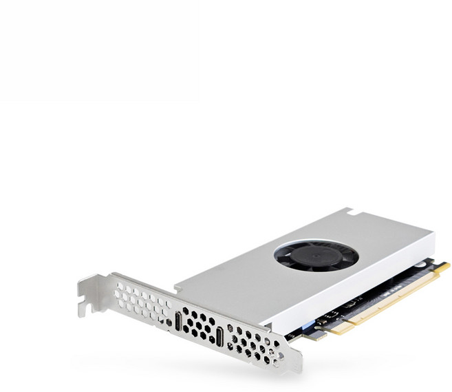 랜스타 PCIE 2포트 USB 3.2 C타입 확장카드 LS-UCP2, 1개
