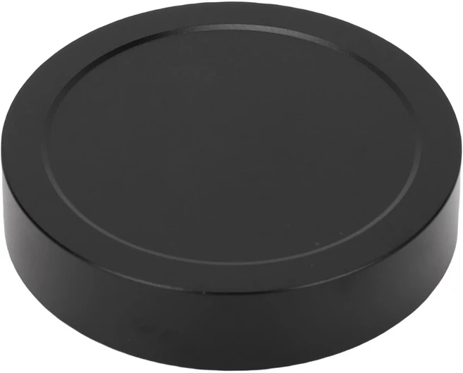 라이카 Q Q2 Q3 디지털 카메라에 적합한 금속 렌즈 캡 알루미늄 합금 금속 전면 렌즈 커버, 01 검정색