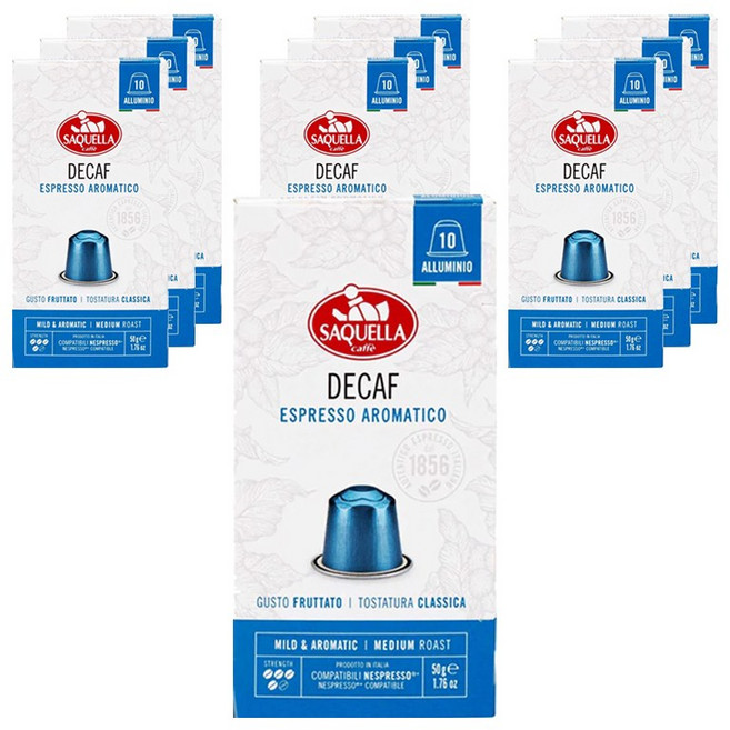 사켈라 디카페인 에스프레소 아로마티코 캡슐커피, 10개, 5g, 10개입