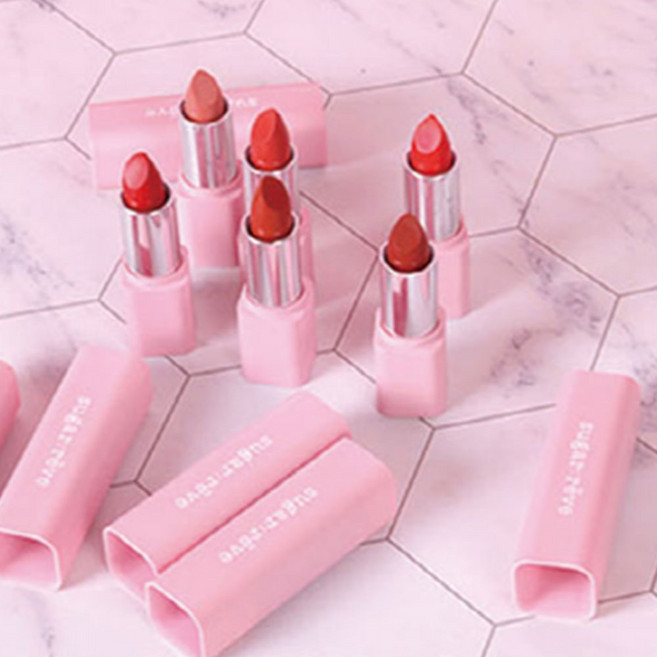 슈가레브 잘안지워지는 워터프루프 립스틱, 3.선셋톨루즈, 3.5g, 1개