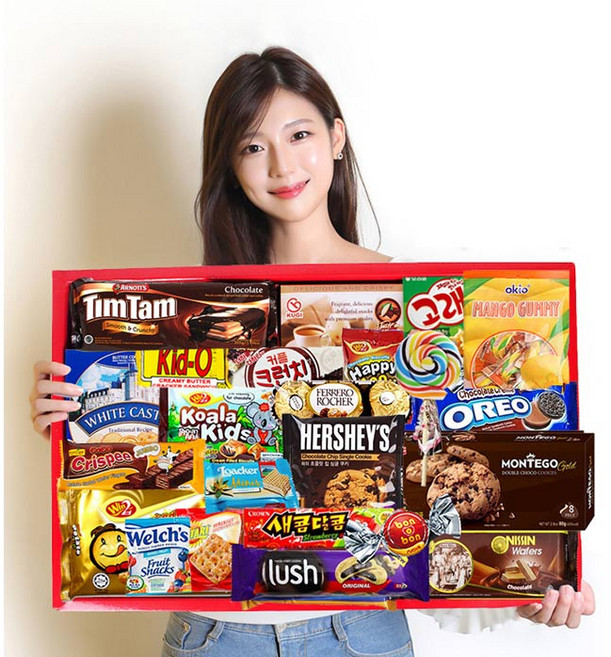 빼빼로데이 과자선물세트 스마일 프리미엄 초대형, 1개, 초대형 과자선물세트