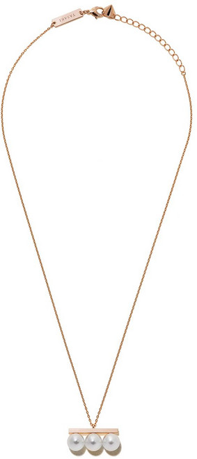 타사키 밸런스 네오 18K 로즈 골드 아코야 펄 펜던트 네크리스