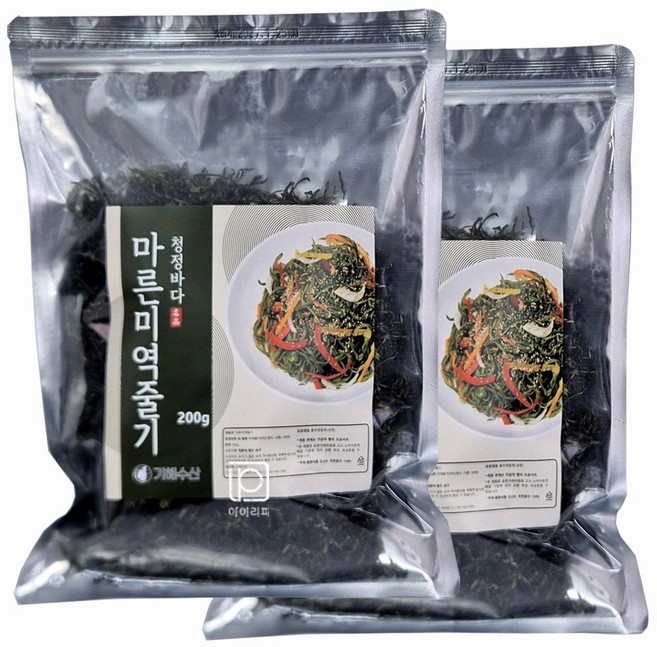 국산 마른미역줄기200g 2개, 200g