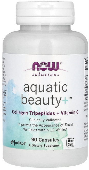 나우푸드 솔루션 아쿠아틱 뷰티 90캡슐 NOWSolutions Aquatic Beauty, NOW03394, 1개, 90정
