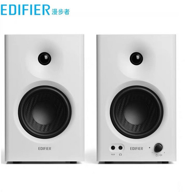 Edifier 에디파이어 스피커 MR3BT 실 데스크톱 스피커용 영상편집 하얀색, MR4  2