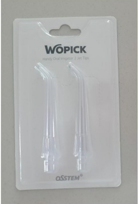 오스템 와픽 핸디 구강세정기 교체형 제트팁 2개 WO 201JT, 기본