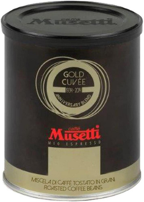 Musetti 일본직구 무세티 골드큐브 커피빈 250g 캔, 사이즈