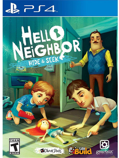 PS4 你好鄰居：捉迷藏 Hello Neighbor Hide & Seek 遊戲片 中英日文美版, 現貨全新, 現貨全新